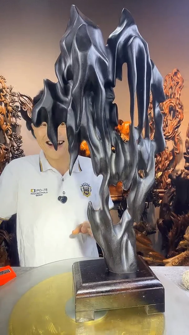 木千****商千年乌木随行摆件41