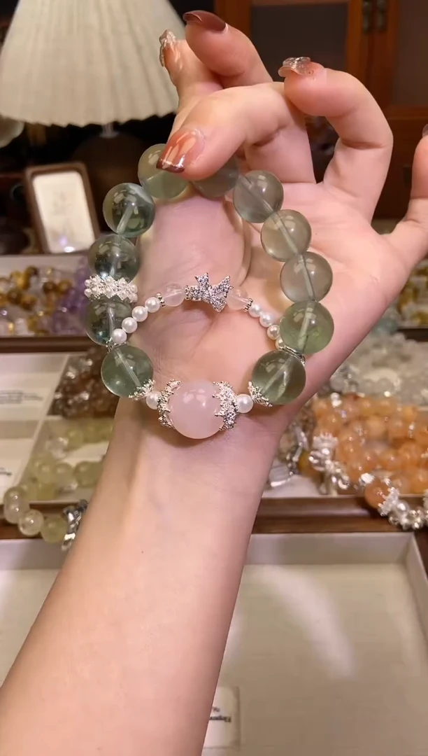 【闪购商品】萤石手链未镶嵌352手串