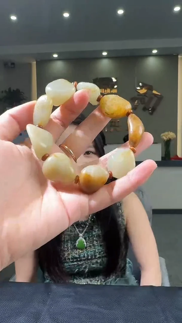 手串未镶嵌和田玉手串