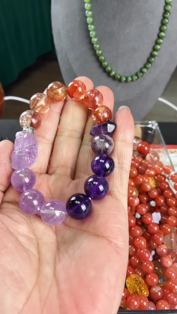 未镶嵌手串水晶A1-86