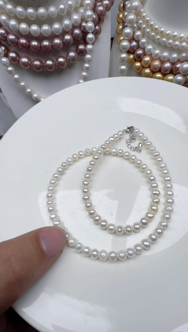 【闪购商品】淡水珍珠颈饰未镶嵌1