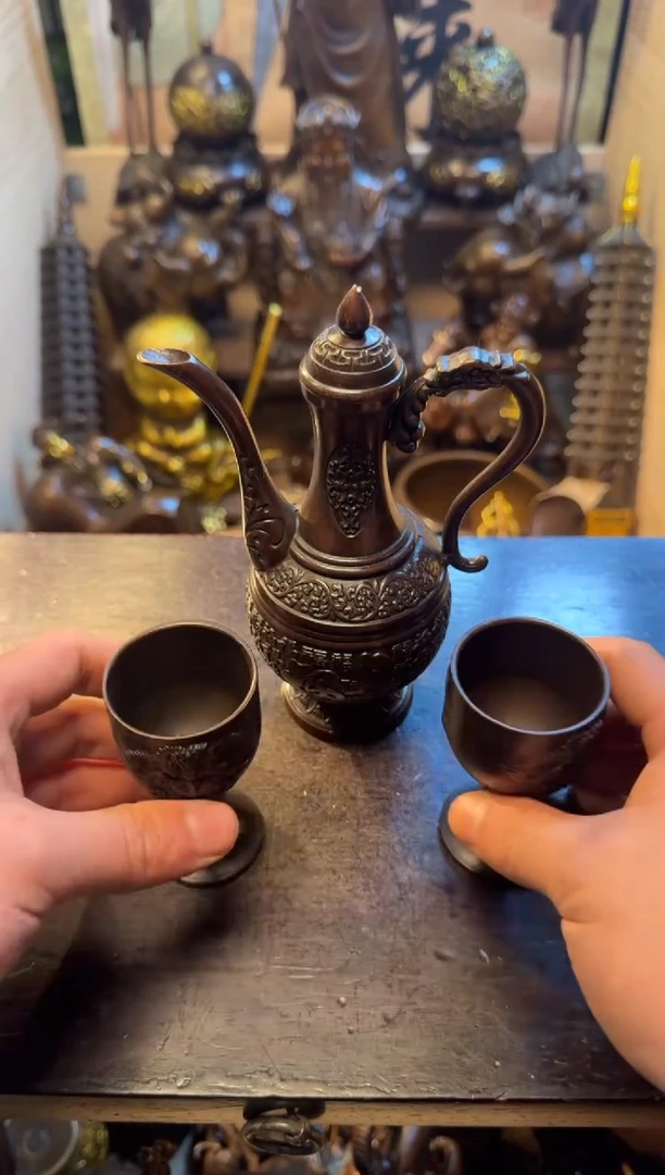 精品专属链接---【百福酒壶（酒杯）】