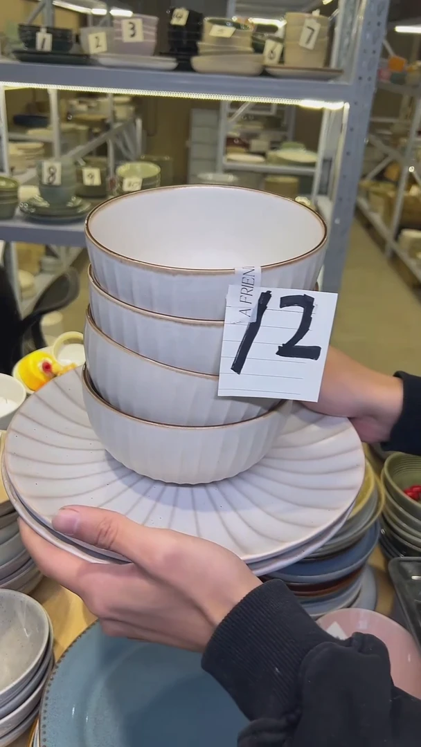 瓷65高温釉下彩陶瓷餐具