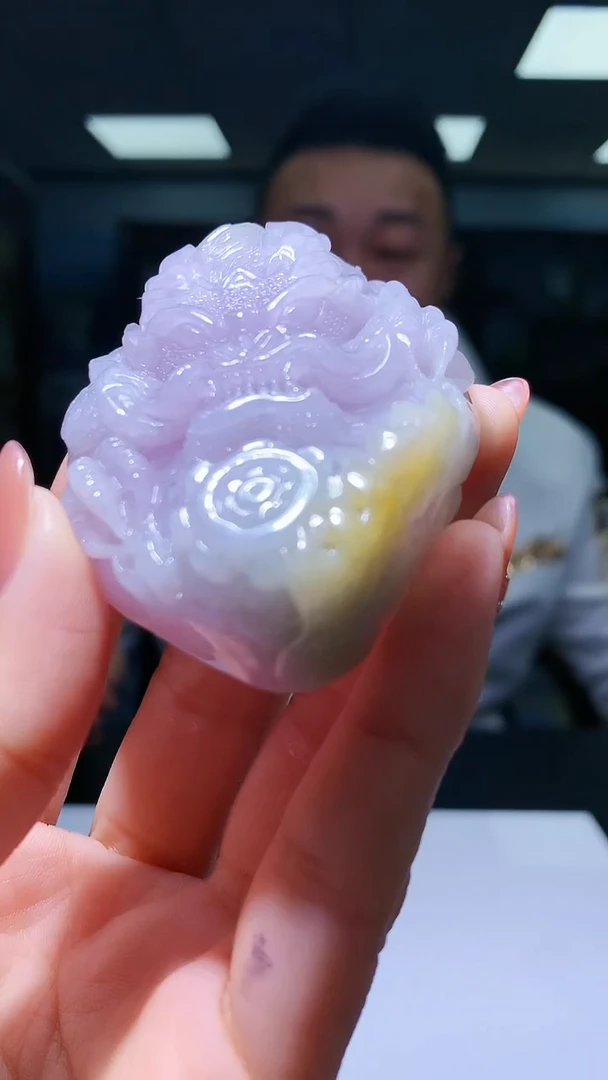 【闪购商品】定制翡翠未镶嵌1052hm-毛货挂件35