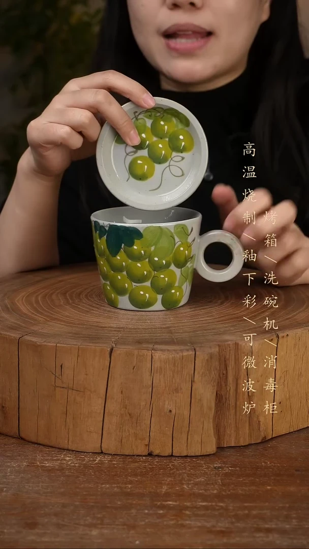 碗瓷景德镇手工手绘高温瓷釉下彩