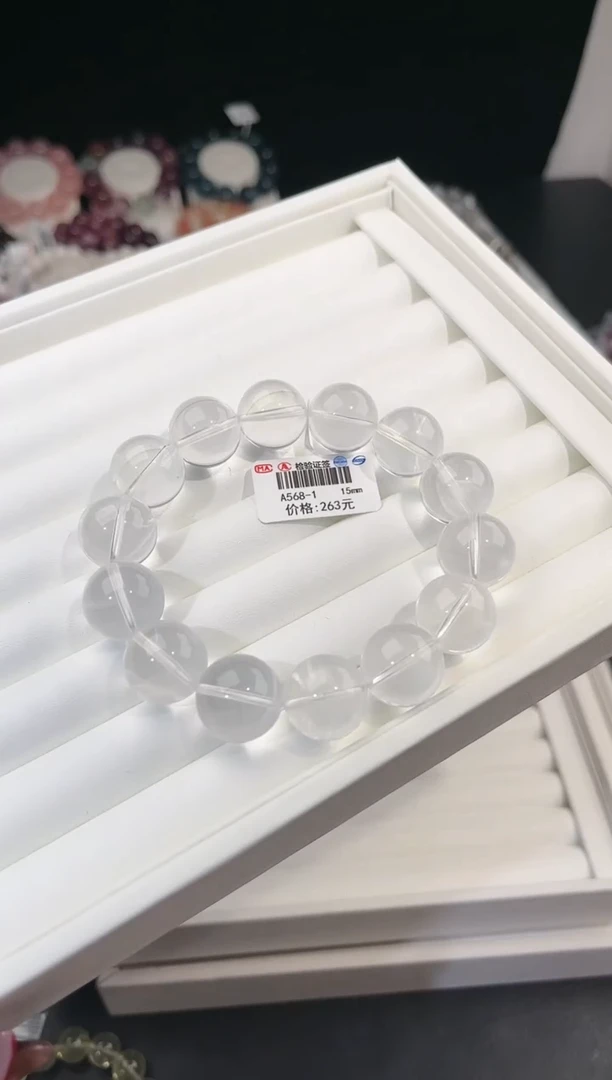 【闪购商品】水晶手链未镶嵌多样性发一奶白