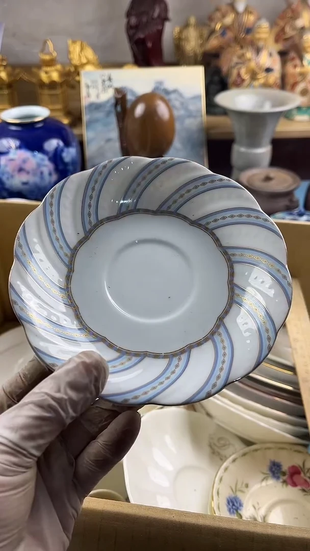 瓷片木***羊英歌瓷器满28包邮