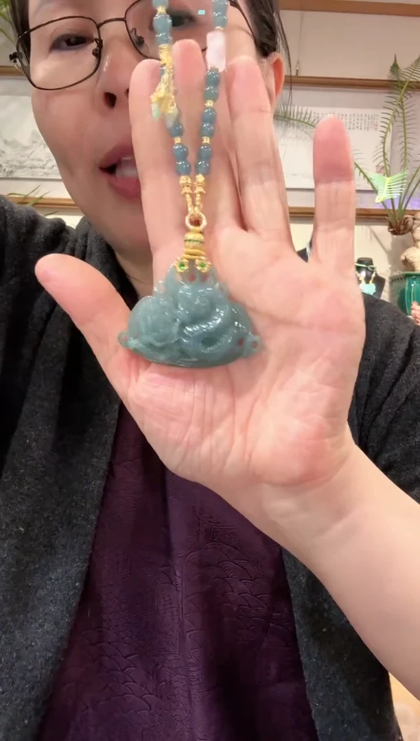 【闪购商品】翡翠颈饰未镶嵌国风