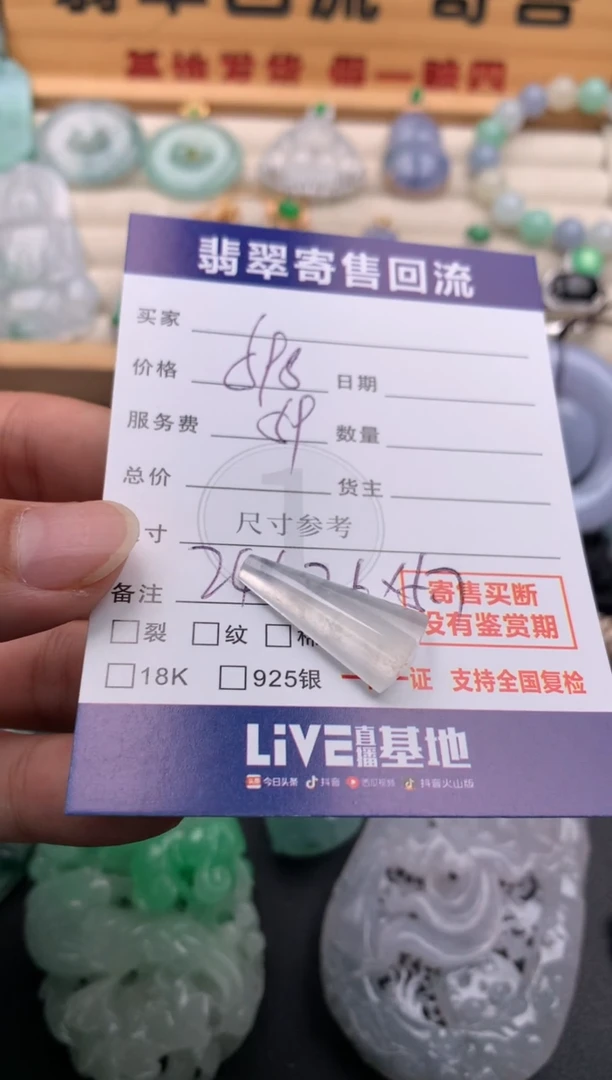 颈饰未镶嵌翡翠10145890