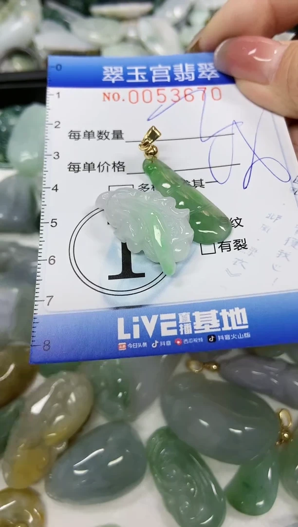 【闪购商品】翡翠颈饰未镶嵌闪购0053670