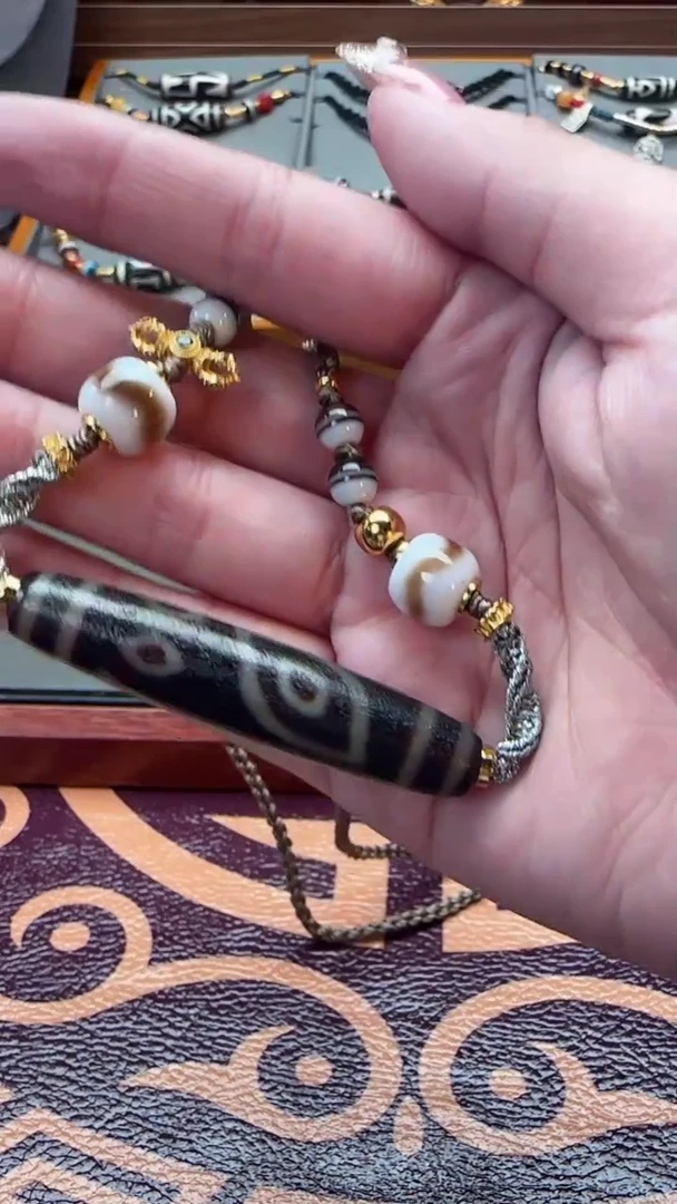 【闪购商品】玛瑙/玉髓颈饰未镶嵌凤九锁骨链