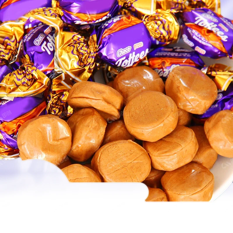 点心魏福记爆浆太妃糖巧克力夹心软糖奶糖婚庆喜糖零食袋装正品