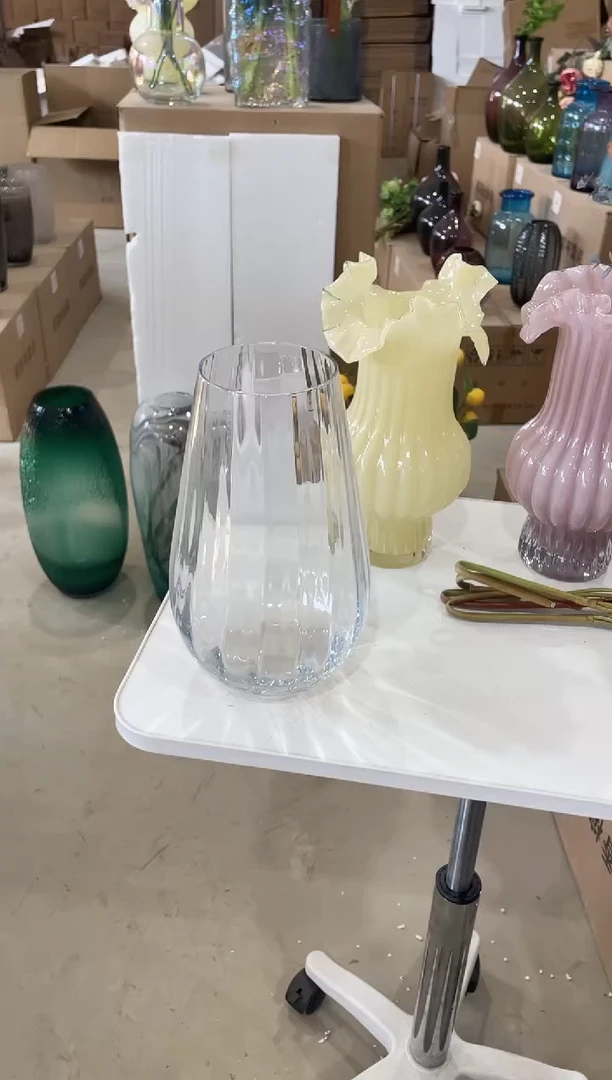 【闪购商品】无铅玻璃透明竖纹