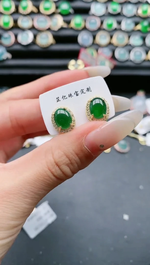 【闪购商品】翡翠戒指银S925镶嵌11111