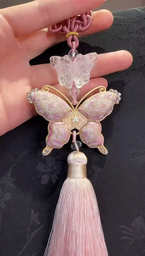 未镶嵌手绳水晶蝴蝶款