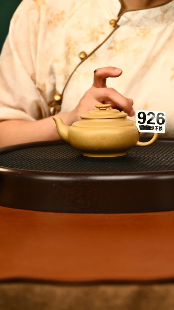 茶壶紫砂926宜兴原矿紫砂.本绿上新桥