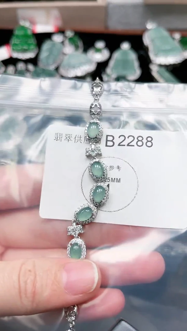 【闪购商品】翡翠颈饰未镶嵌赠皮绳2288