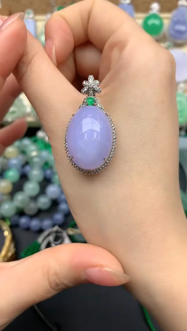 【闪购商品】翡翠颈饰18K金镶嵌199-中国好珍宝