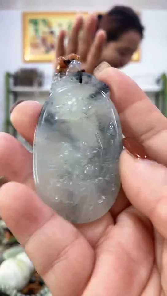 未镶嵌岫玉挂件