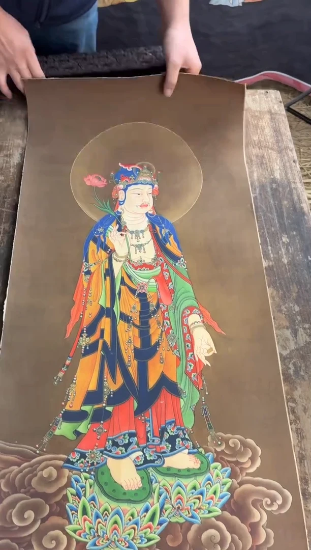 装裱画澄空梵像高端精选链接AA70