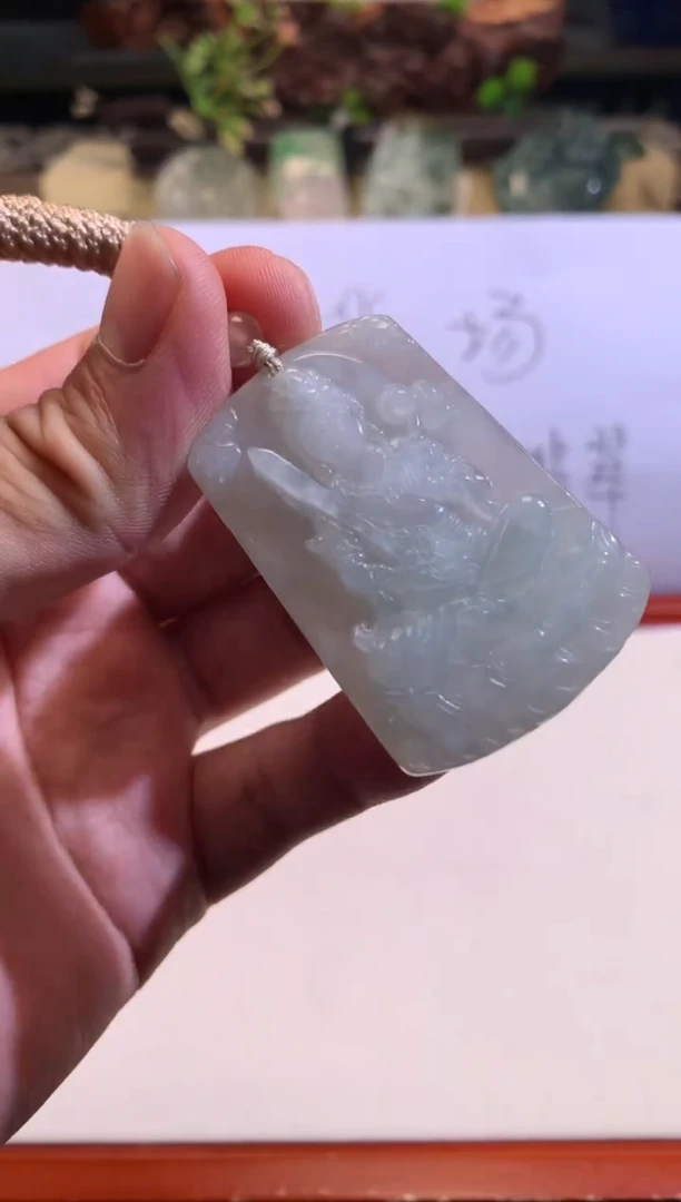翡翠未镶嵌颈饰6/05/235