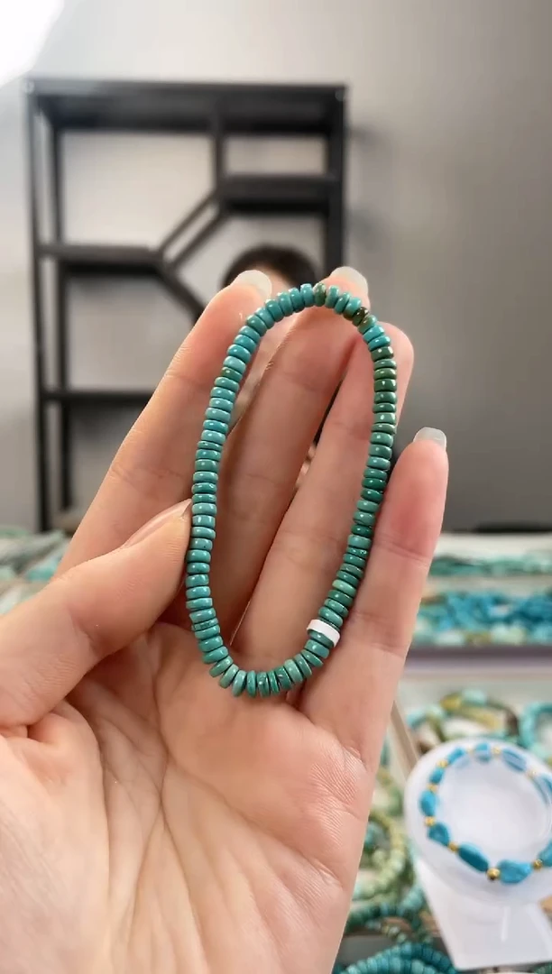 【闪购商品】绿松石珠宝奇石未镶嵌4.8+mm