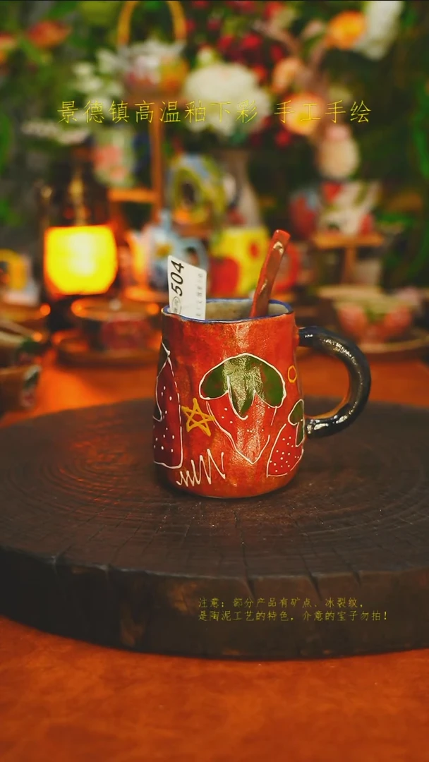 白沙素简陶瓷手作504