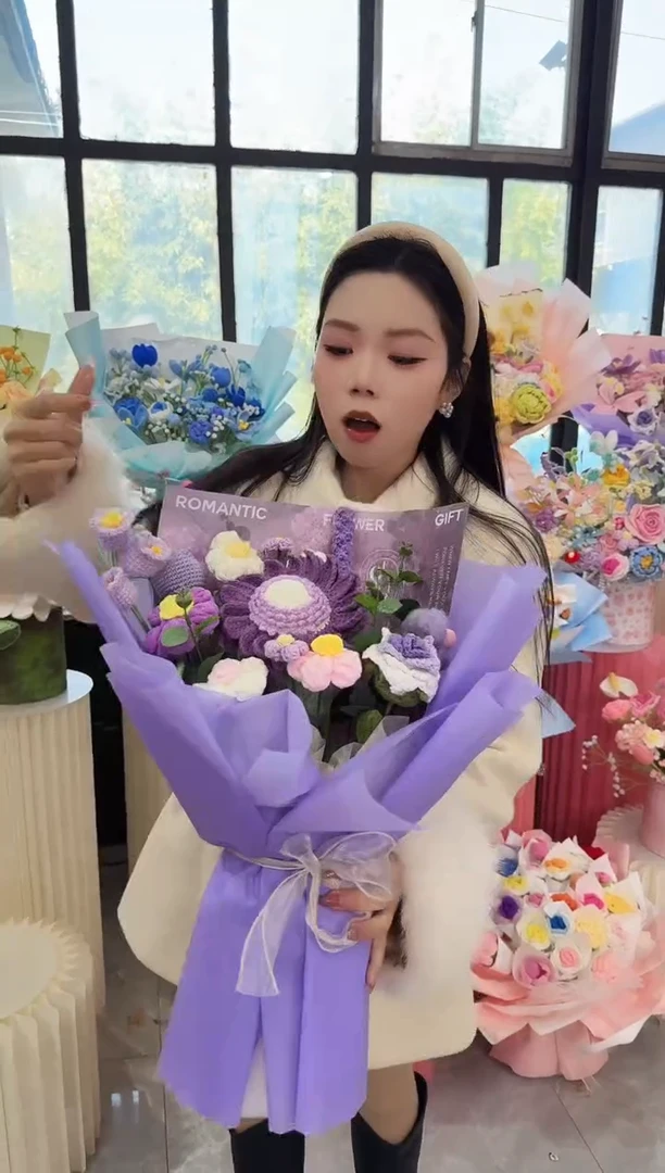 非遗手工定制花束，孤品清仓！