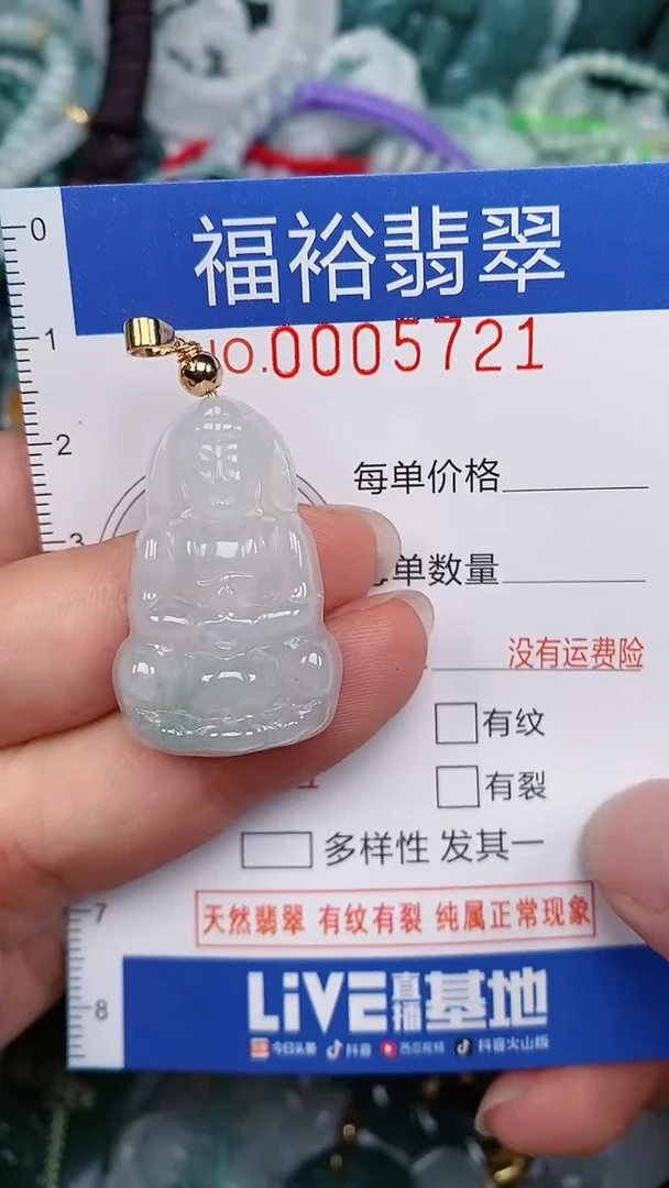 翡翠未镶嵌颈饰...0005721