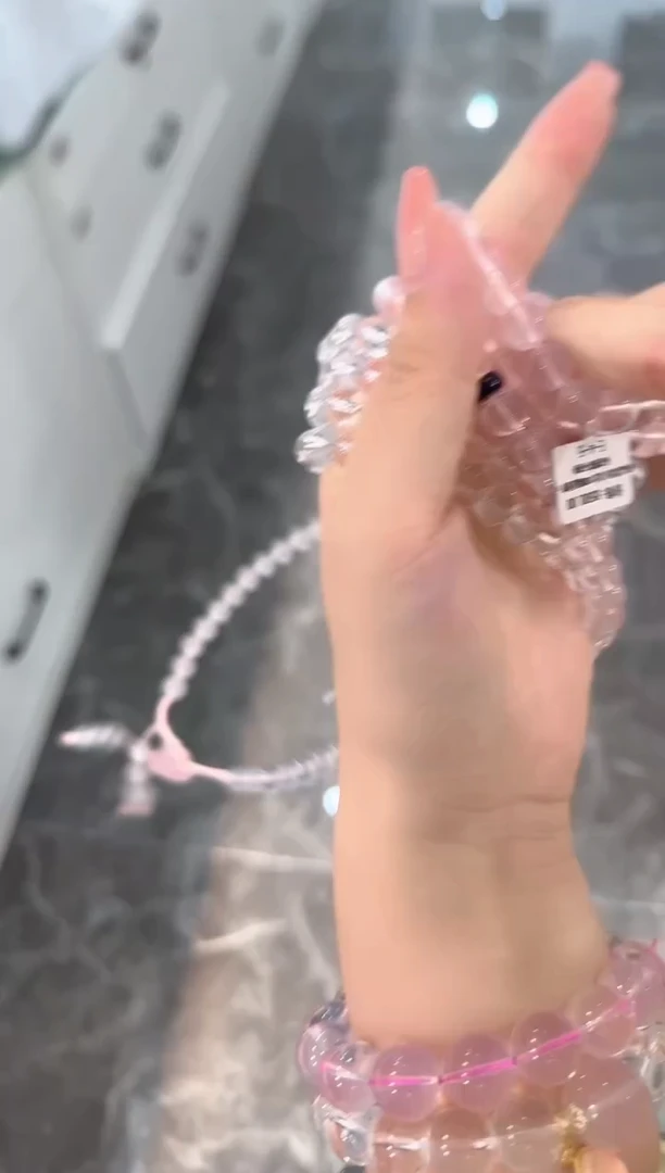 水晶手串未镶嵌手串