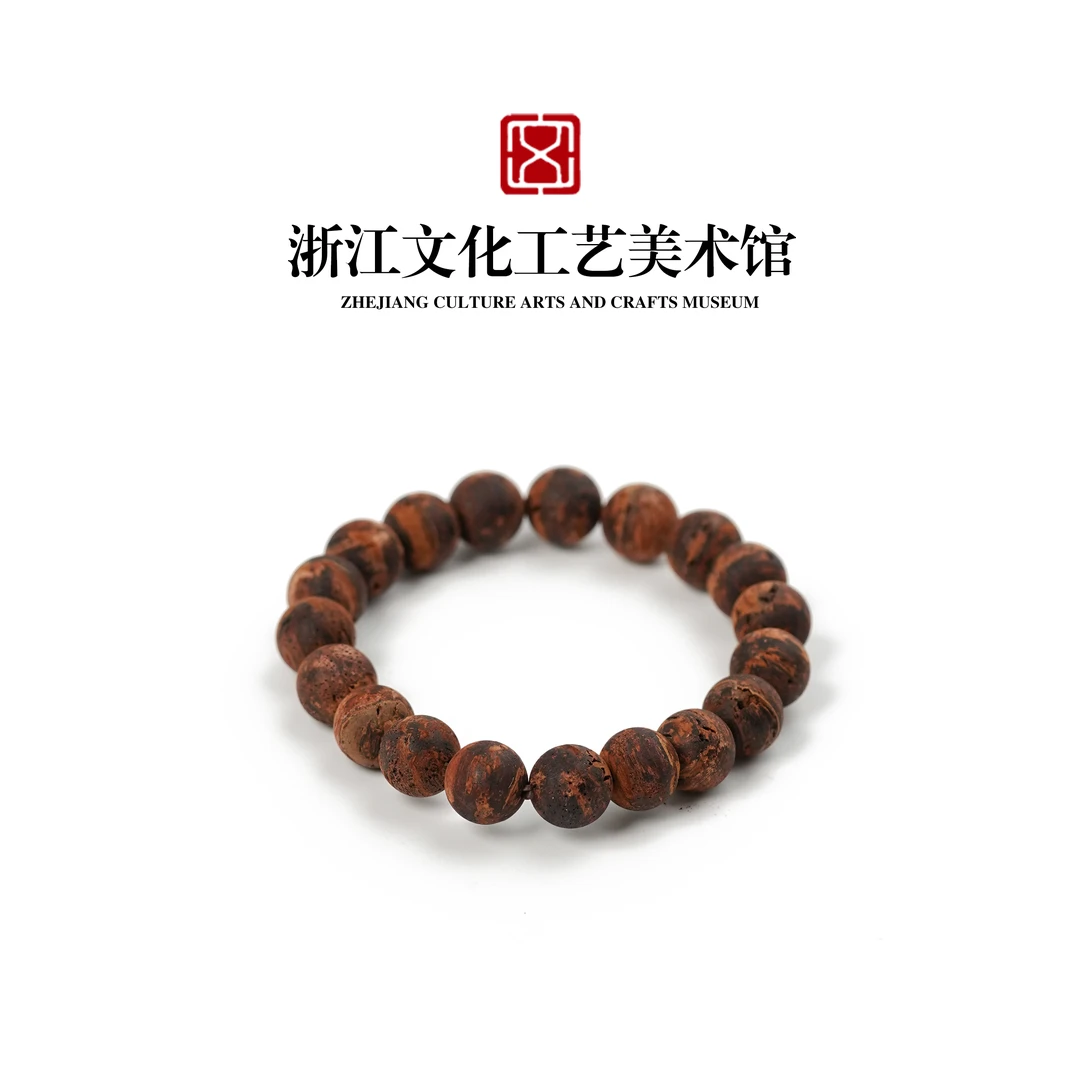 降真香黄金甲爆甲素圈手串（多规格可选择）