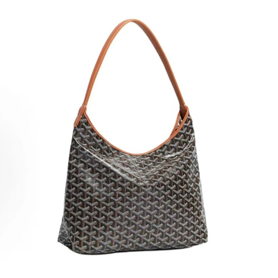 未使用 LouisVuitton/路易威登 安洁利戈雅棕色hobo