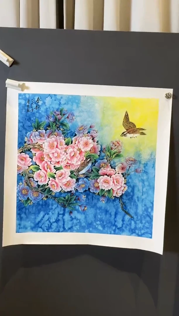国画李庆友春艳2025-0102DH026