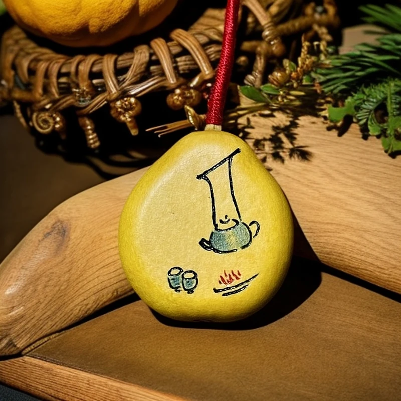 夹扁葫芦墨刻葫芦针刺葫芦（半日闲）