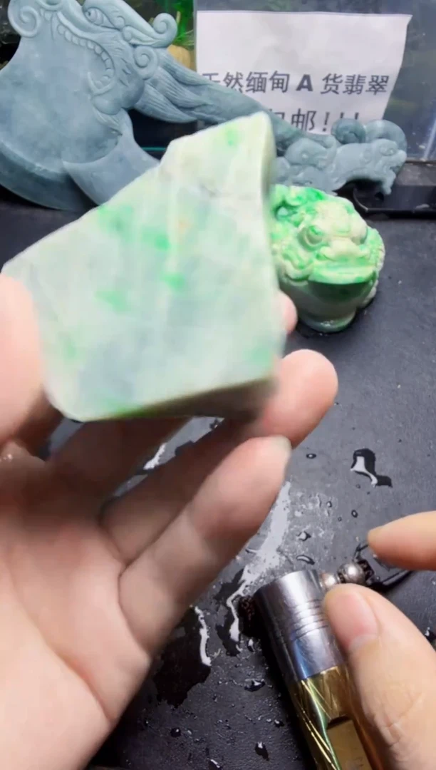 未镶嵌挂件翡翠天然翡翠005