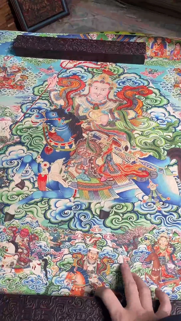 卷轴画天天的唐卡tk160