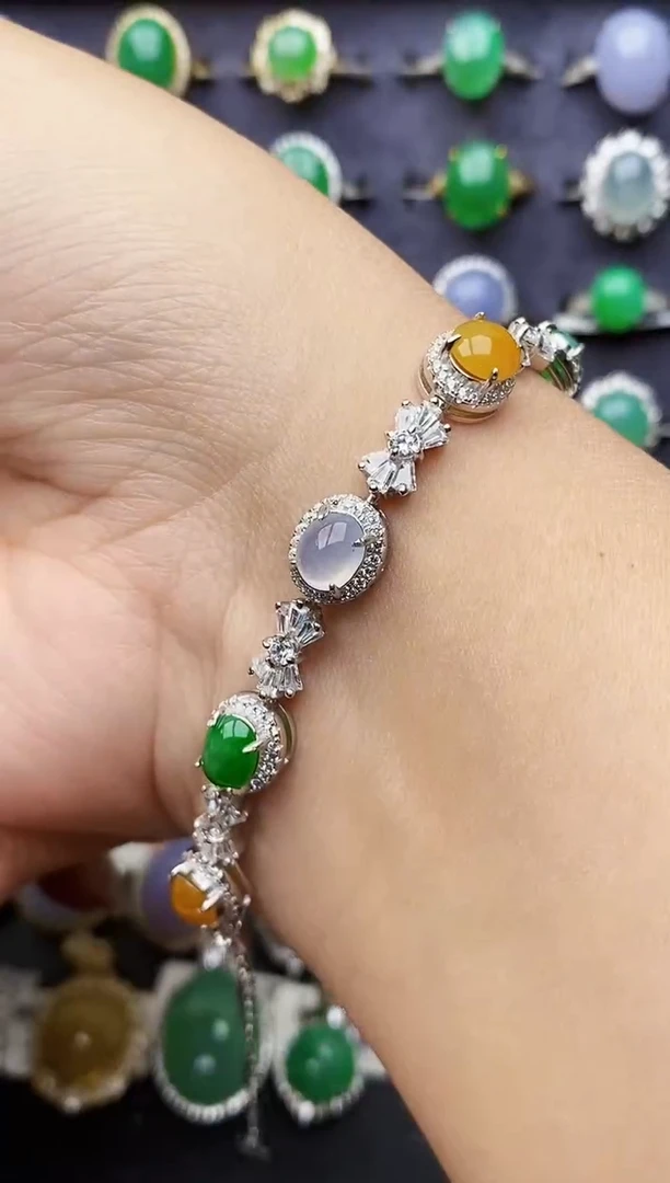 银S925镶嵌戒指翡翠1026