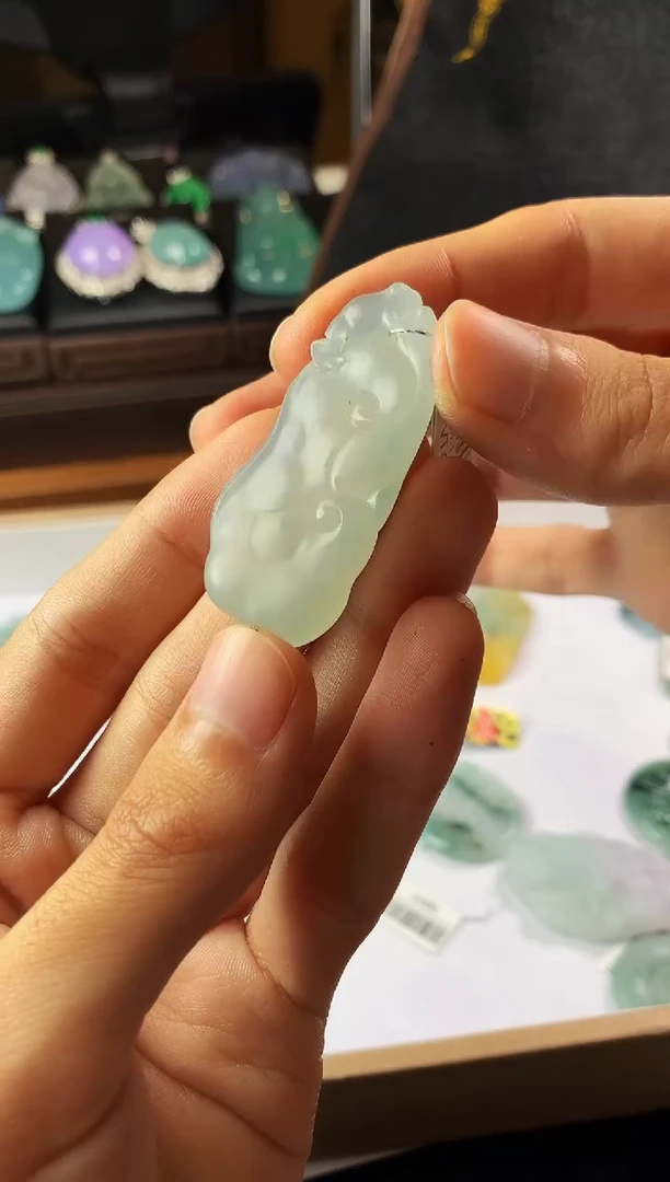 未镶嵌定制翡翠S毛货不退不换