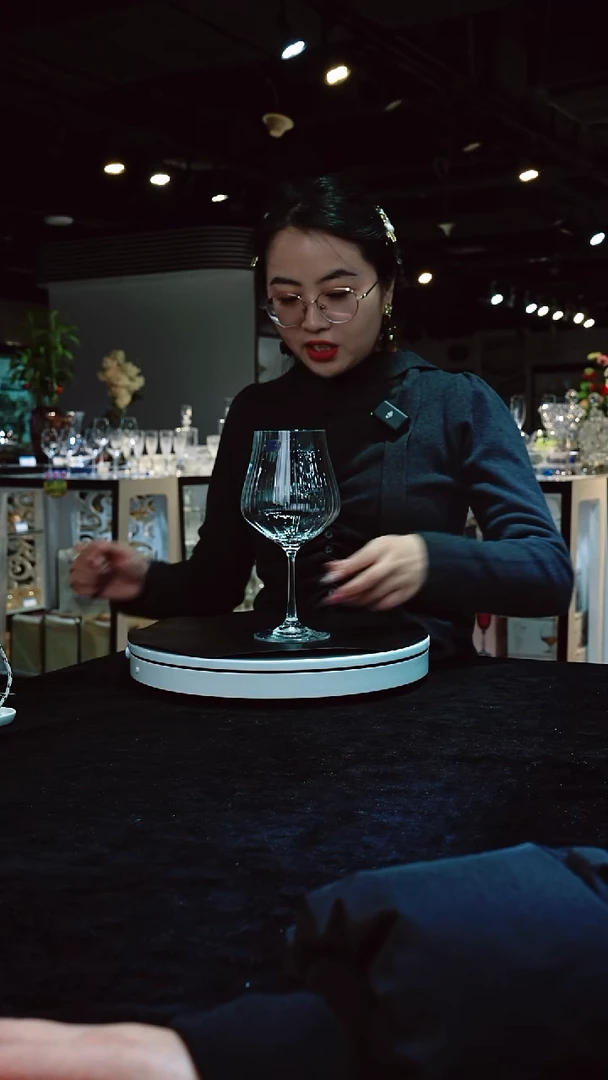 水晶高脚款6支红酒杯