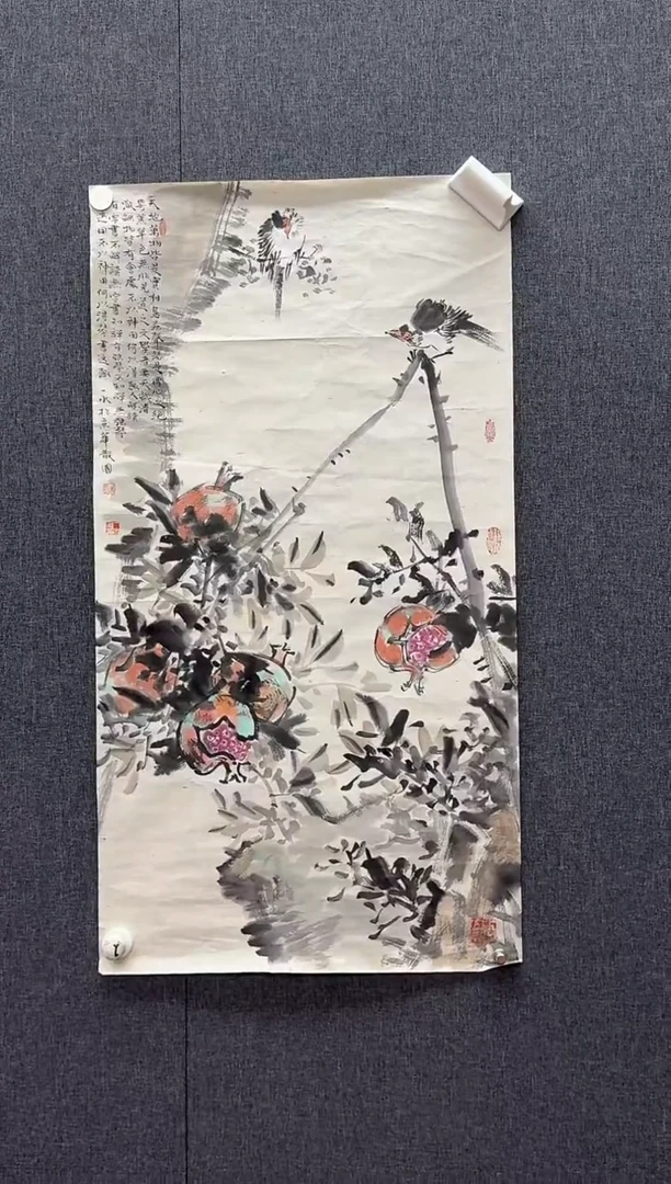 国画炳山艺术--朱一水老师作品