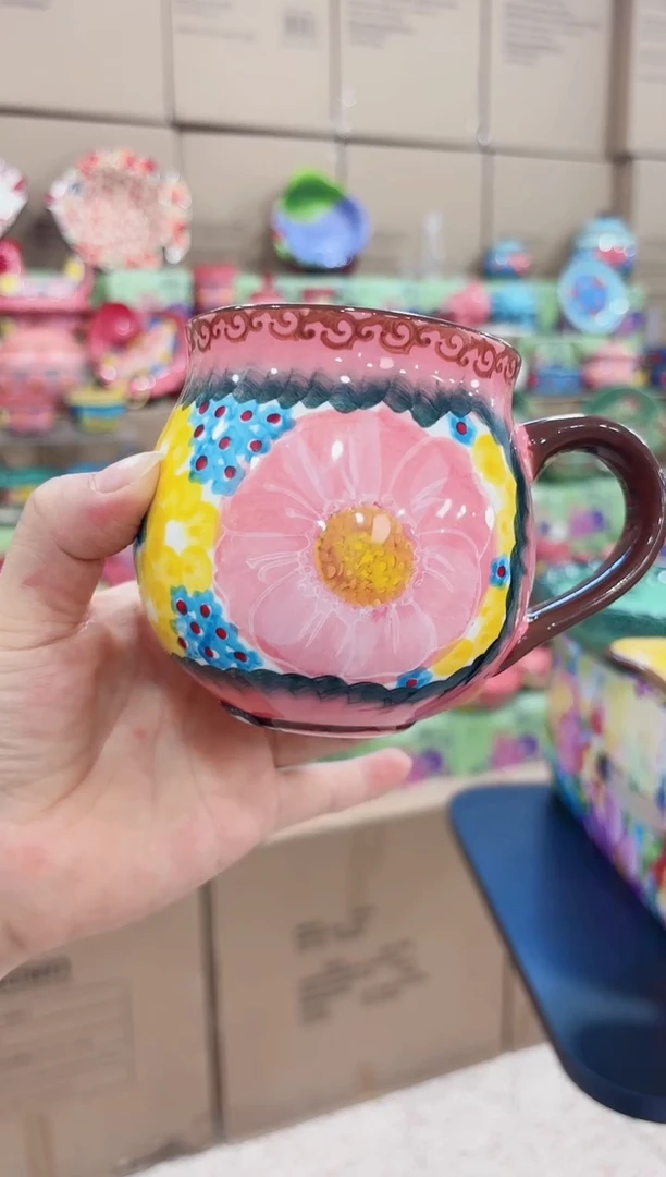 瓷樱花雪月嘟嘟杯两个装