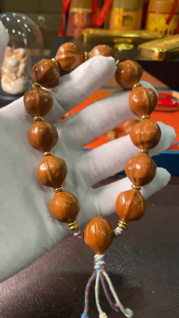 橄榄核手串/手链18-水晶核素串一条