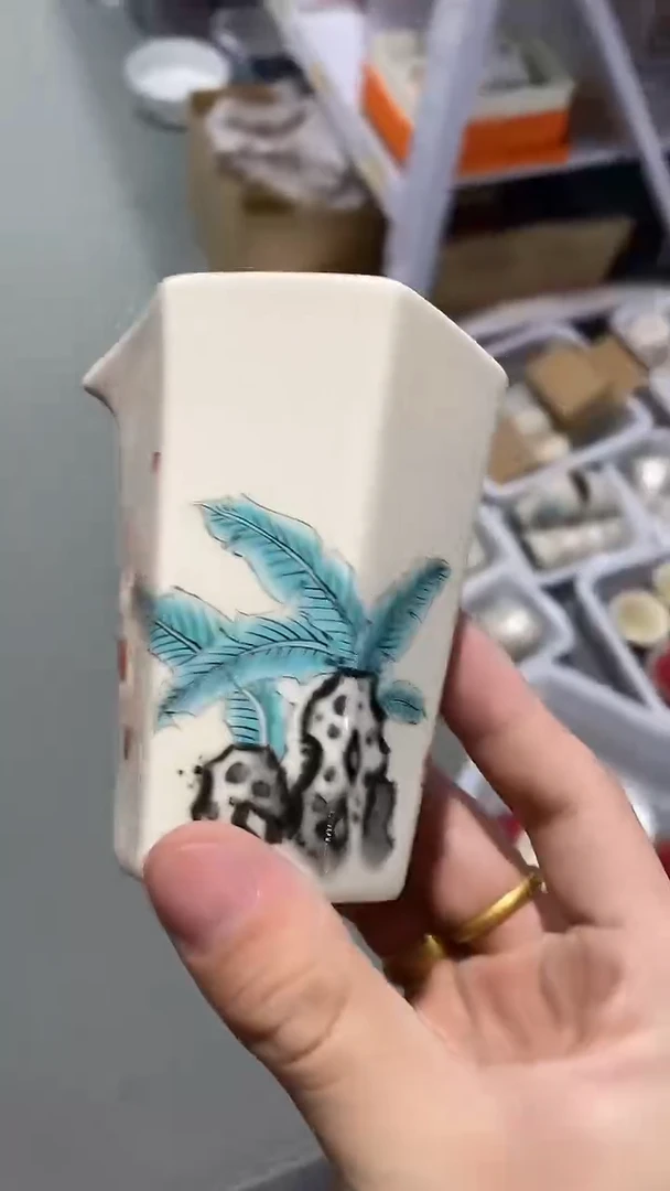 瓷片陶瓷茶器孤品B0499