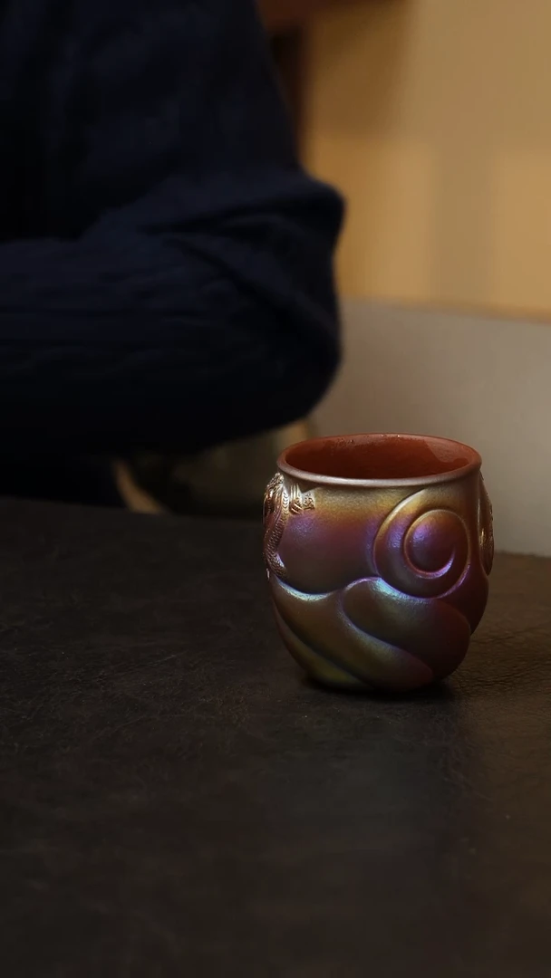 茶壶紫砂鱼化龙主人杯