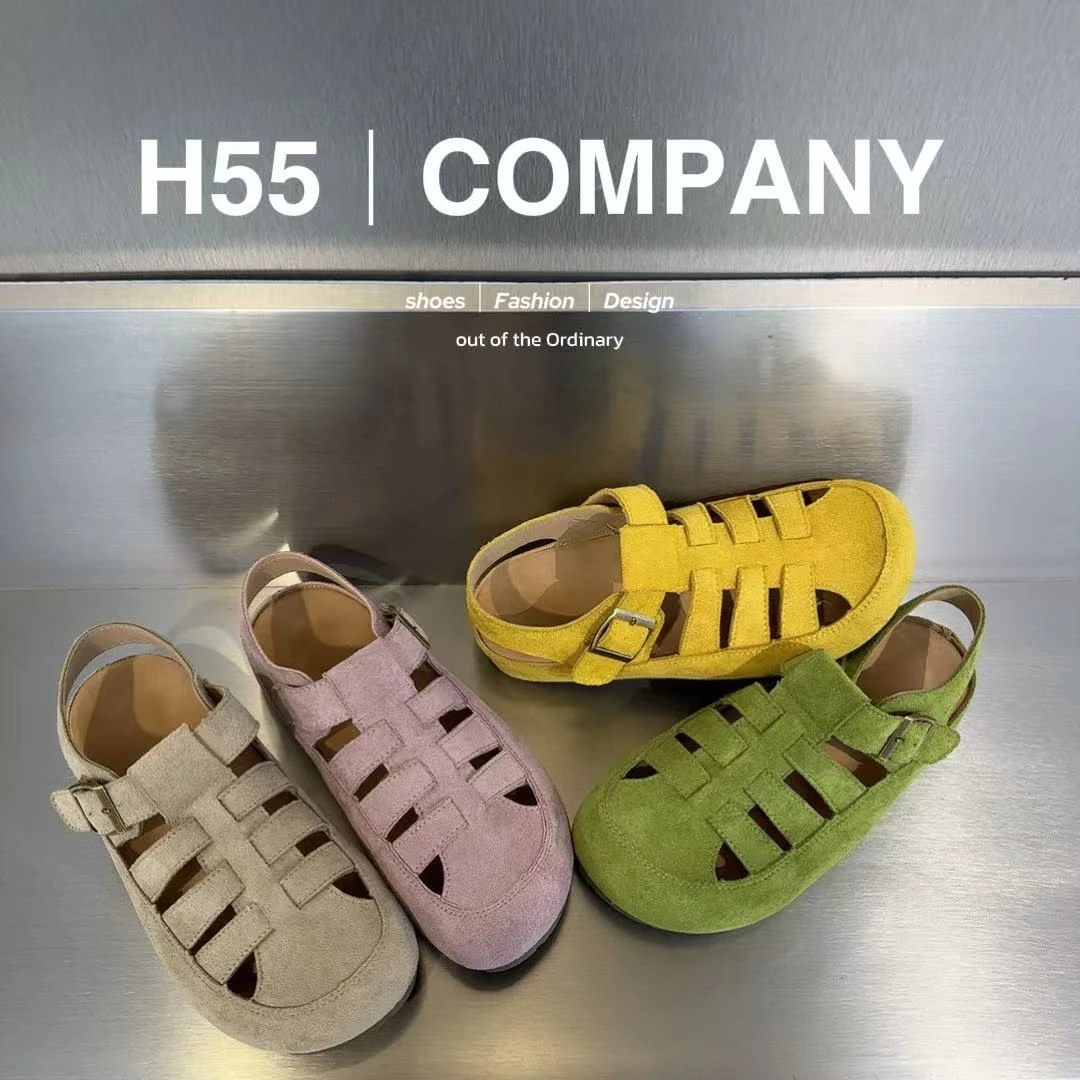 【NQ】巴曼周末｜娃娃头罗马凉鞋22-2590【N】