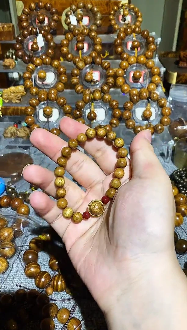 楠木（金丝楠）手串/手链小叶桢楠0.8福利手串