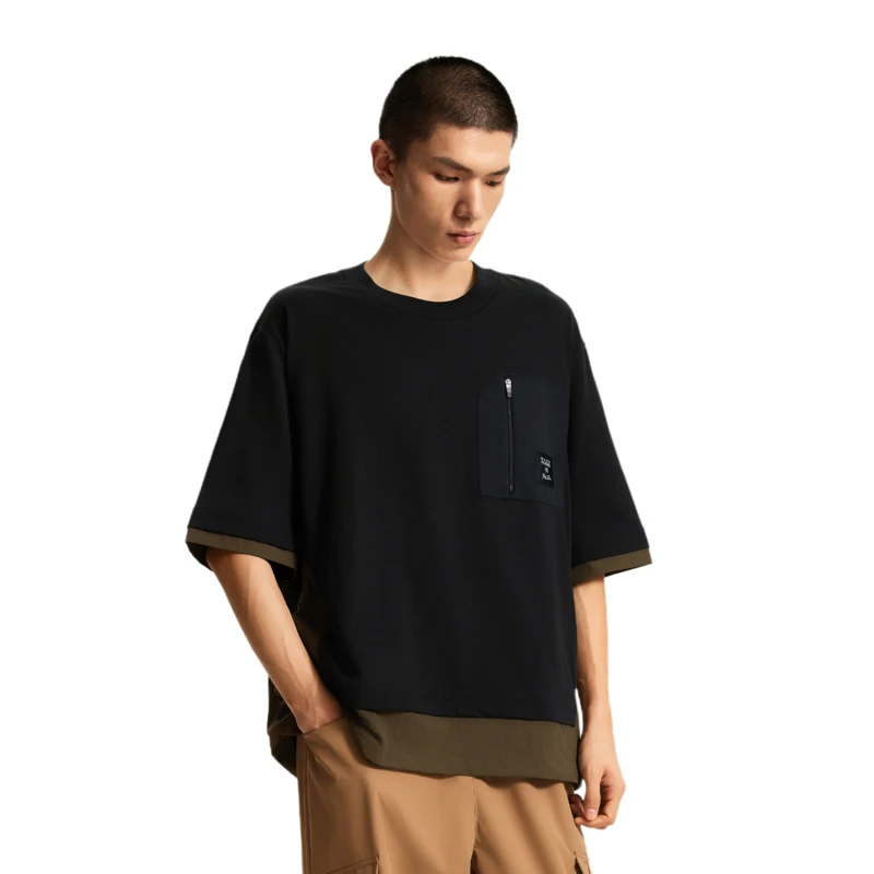 LI-NING/李宁短袖T恤男士2024新款韦德系列运动服AHSUE13-B品