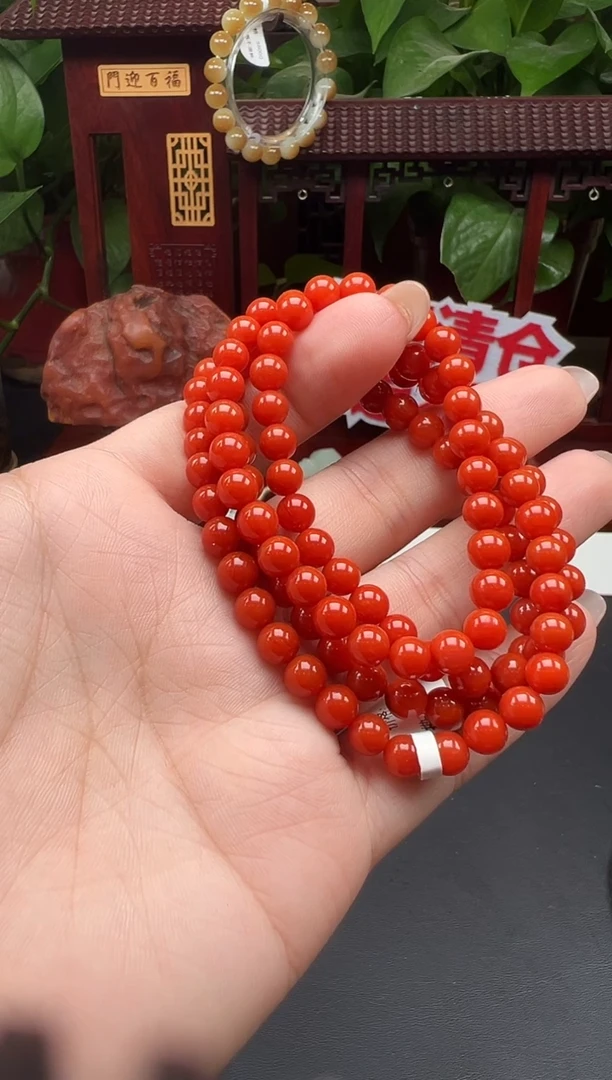 颈饰未镶嵌南红玛瑙项链XA036多样性发其一