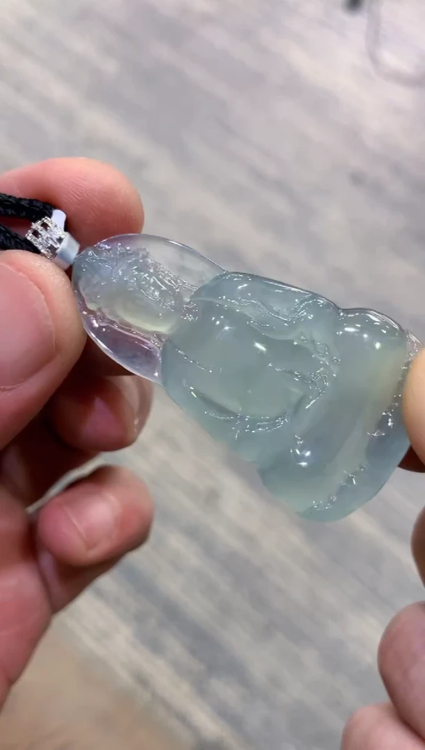 颈饰未镶嵌翡翠天然A货翡翠