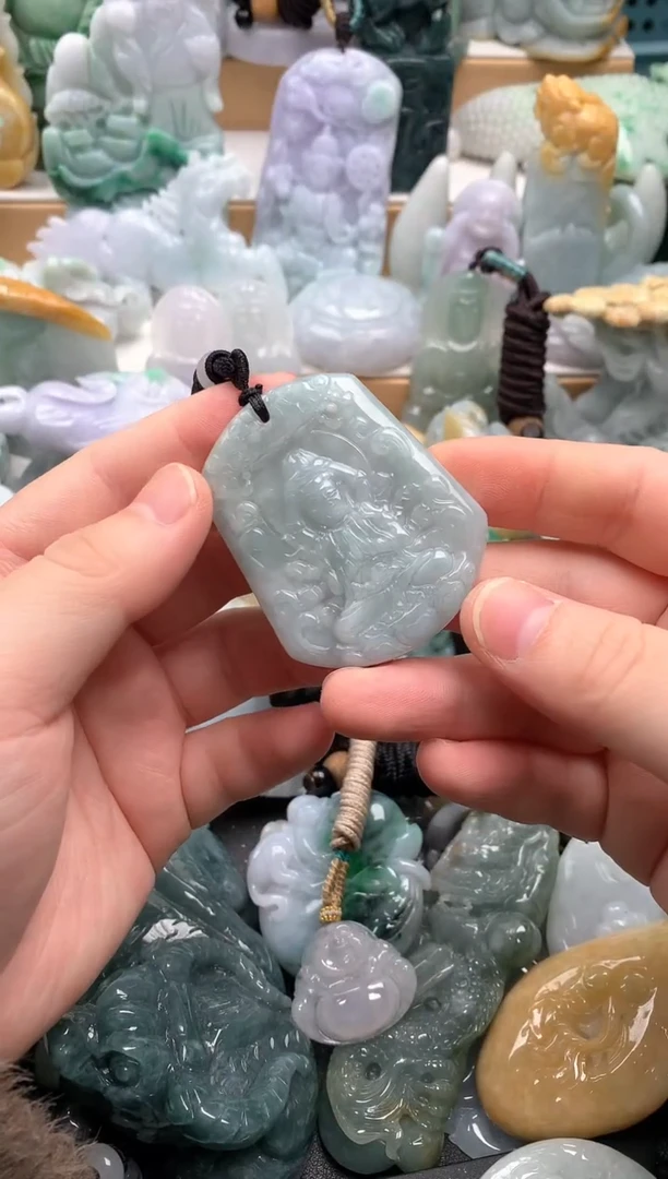 吊坠(不含链)未镶嵌翡翠1